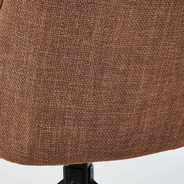 Drehbarer Armlehnenstuhl Guadabli Rostbraun