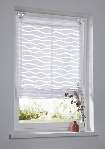 Tenda a pacchetto Enya Cotone / Poliestere - Bianco - 60 x 140 cm - 60 x 140 cm