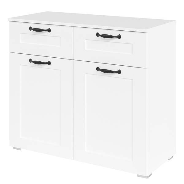 Kommode Cottage 81 cm Alpinweiß