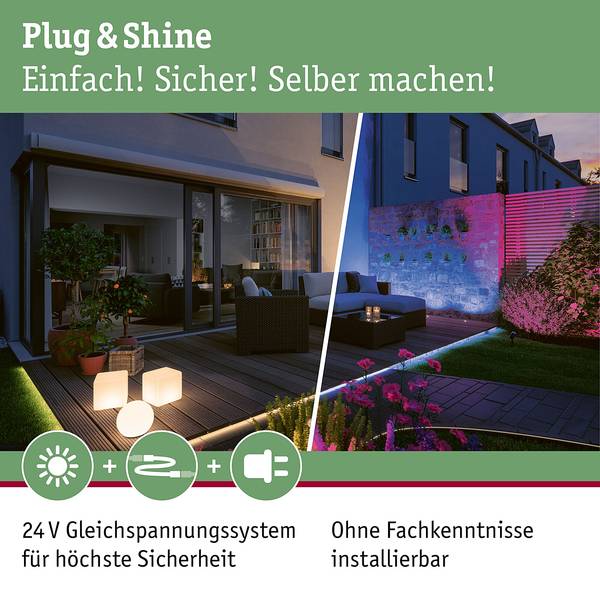 Blendkappe Kikolo Plug & Shine Metall - Grau