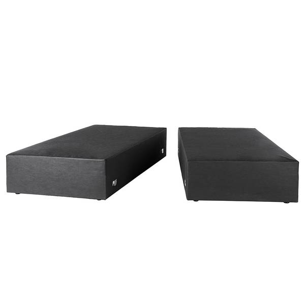 Premium Boxspringbett KINX Strukturstoff Gesa: Weiß - 140 x 200cm - H3