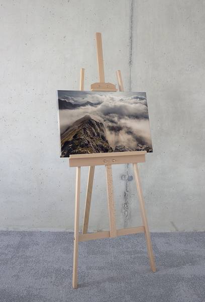 Quadro Sea of Fog Tessuto non tessuto - Multicolore - 60 x 40 cm