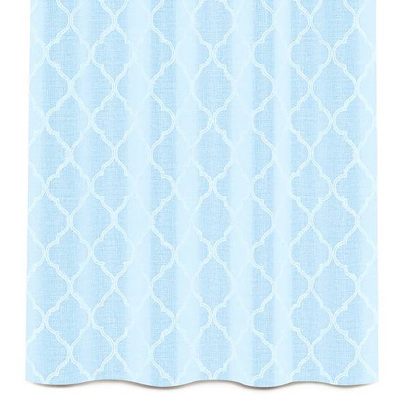 Ösenschal Velva Polyester - Hellblau - 140 x 250 cm