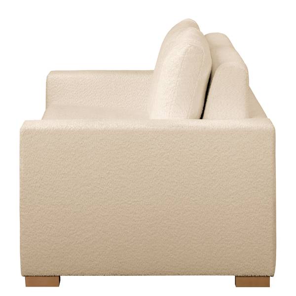 Schlafsofa LATINA Basic Bouclé Stoff Abby: Beige - Breite: 193 cm