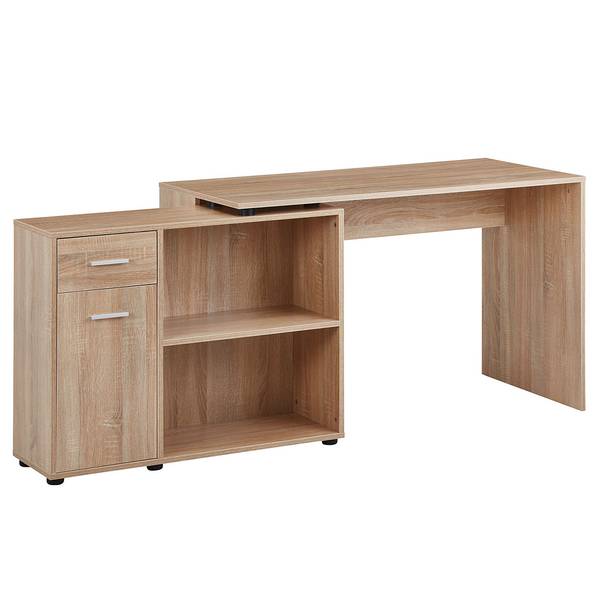 Scrivania angolare Kaditz Truciolare - Effetto rovere Sonoma - Effetto quercia di Sonoma