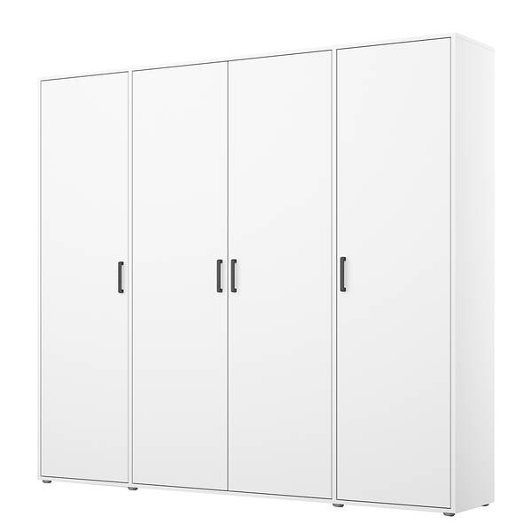 Draaideurkast Voyager alpinewit - Breedte: 187 cm - basic - zonder lades