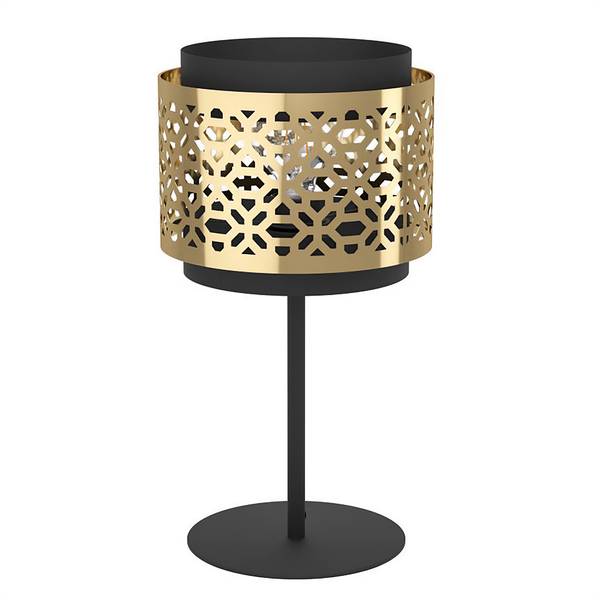 Tafellamp Sandbach staal - 1-lichts