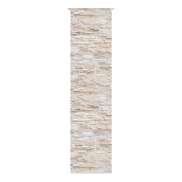 Panneau japonais Walli Tissu - 60 x 245 cm - Beige - 1 set