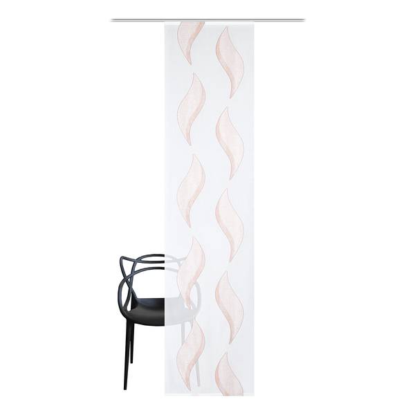 Panneau japonais Iker Tissu - 60 x 245 cm - Rosé