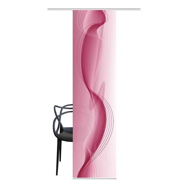 Tenda a pannello Filiz Tessuto - 60 x 245 cm - Rosso - Set da 1