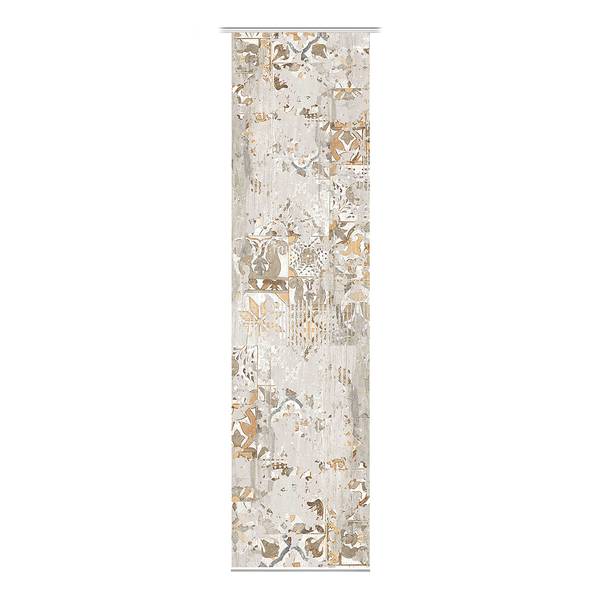 Schiebevorhang Holny Webstoff - Taupe - 60 x 245 cm - 1er Set