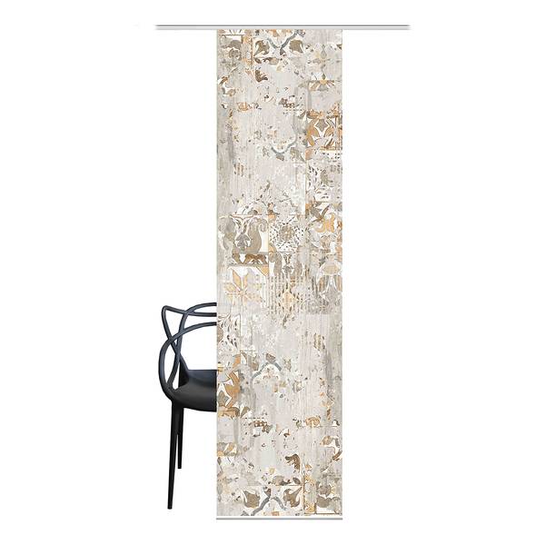 Schiebevorhang Holny Webstoff - Taupe - 60 x 245 cm - 1er Set