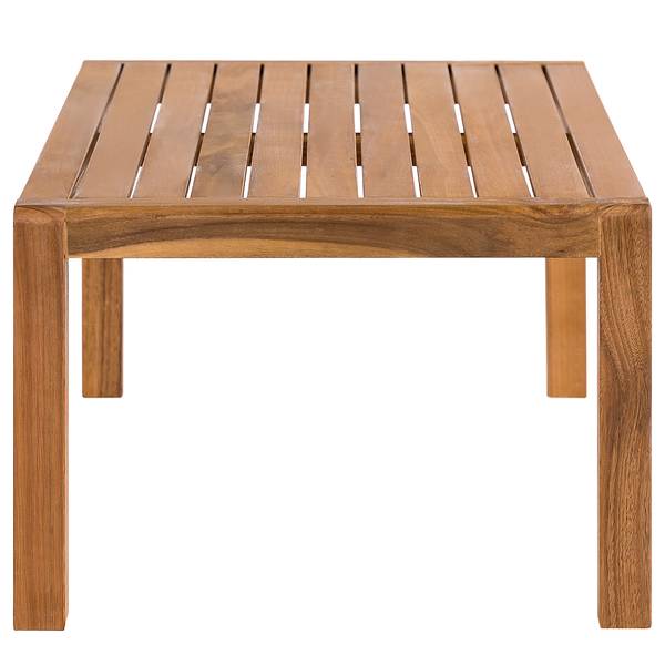 Loungeset Bayton 3-teilig Kombi A Akazie massiv / Polyester - Beige / Braun