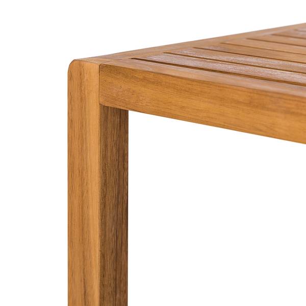 Loungeset Bayton 3-teilig Kombi A Akazie massiv / Polyester - Beige / Braun