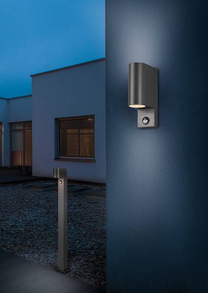 Wegeleuchte Roya Aluminiumguss - 1-flammig - Höhe: 100 cm