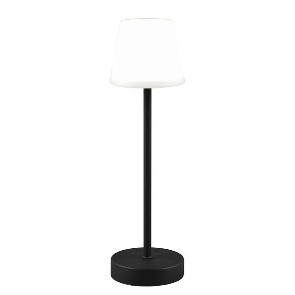 LED-Wegeleuchte Martinez Polyethylen / Eisen - 1-flammig - Schwarz