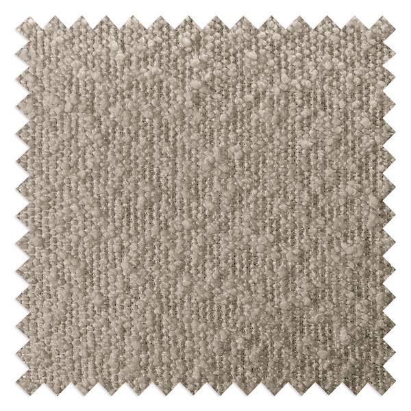 Armlehnenstuhl VALNES Bouclé Stoff Panju: Taupe