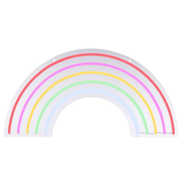 LED-kinderkamerlamp Neon-Rainbow polyester PVC - 1 lichtbron