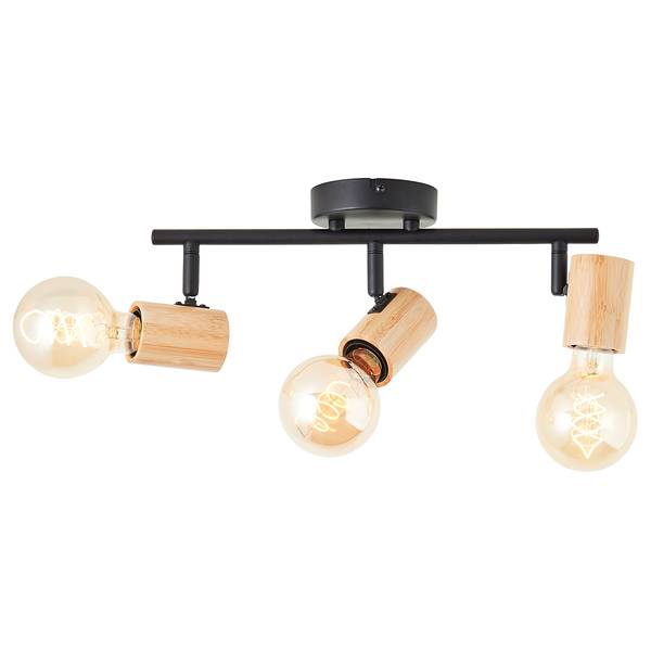 Plafondlamp Kerry ijzer - 1-lichts - Aantal lichtbronnen: 3