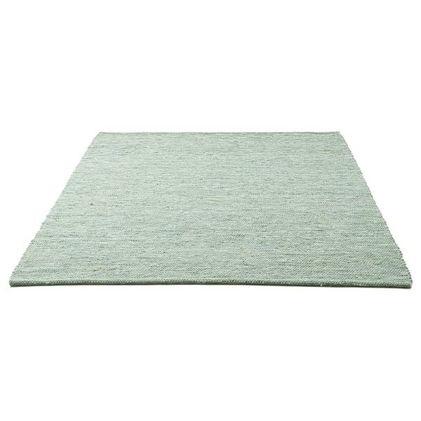 Wollen vloerkleed Alpen 100% scheerwol - groen - 120 x 180 cm