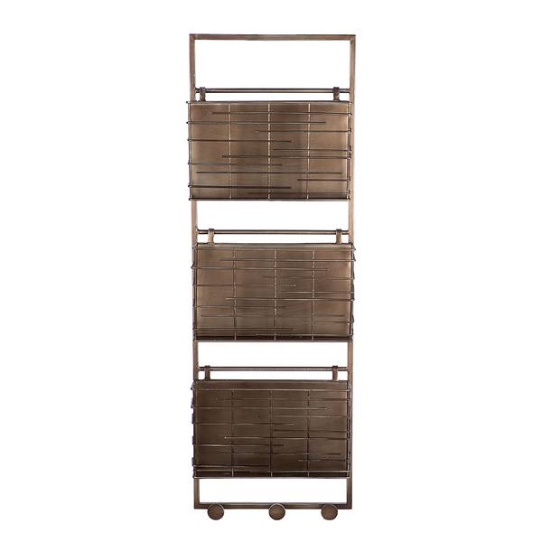 Portariviste Loft Ferro - Ottone