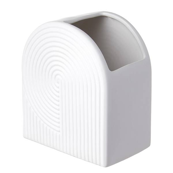 Vaso CURVE Stoneware - Bianco