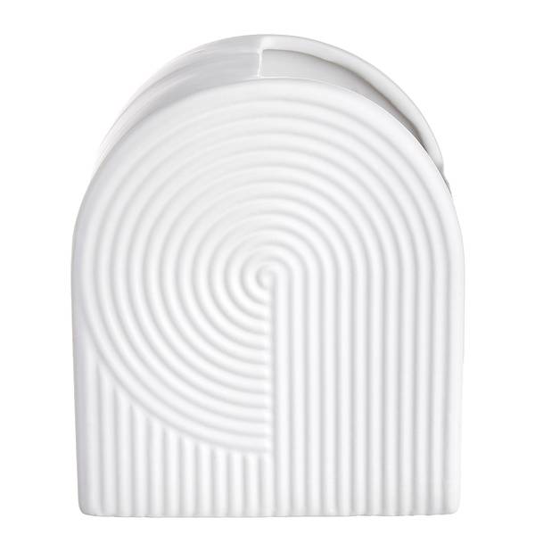 Vaso CURVE Stoneware - Bianco