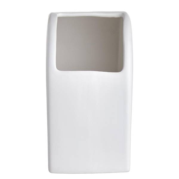 Vaso CURVE Stoneware - Bianco