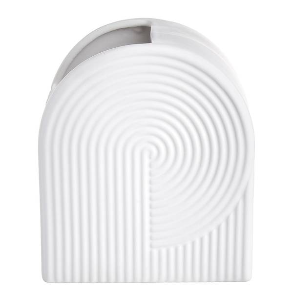 Vaso CURVE Stoneware - Bianco