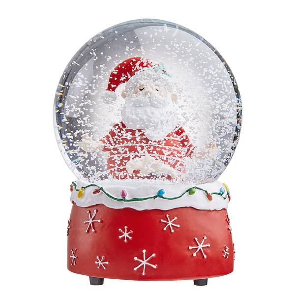 Spieluhr Santa Yoga X-MAS Klarglas / Polypropylen - Mehrfarbig