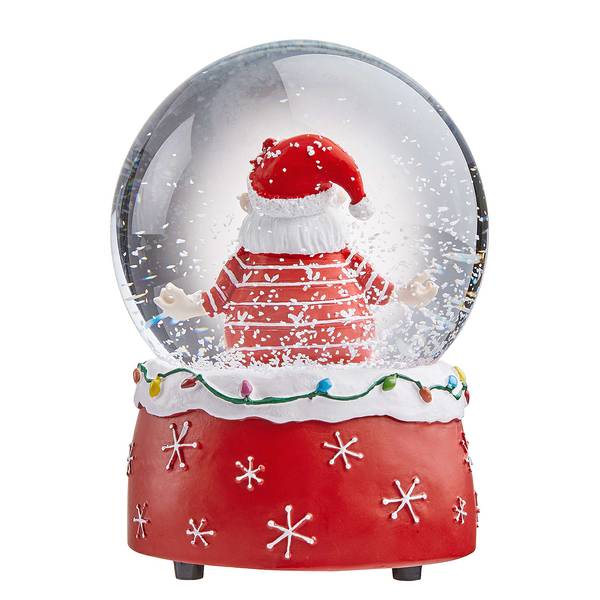 Spieluhr Santa Yoga X-MAS Klarglas / Polypropylen - Mehrfarbig