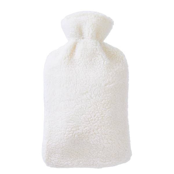 Wärmflasche STAY HOME CLUB Polyester / Kautschuk - Beige