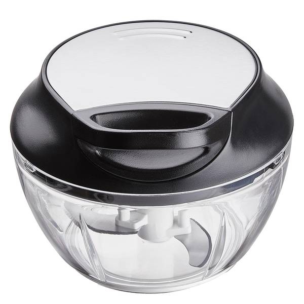 Tritatutto CHOP CHOP Polistirene / Acciaio inox - Nero / Trasparente