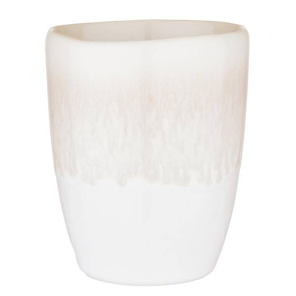 Service vaisselle ATLANTIS - 16 éléments Beige - Faïence - Hauteur : 3 cm