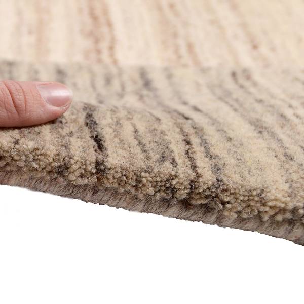 Wollteppich Lori Dream Super 3641 Schurwolle - Braun - 300 x 400 cm