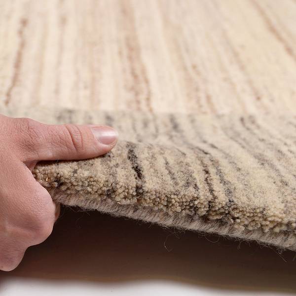 Wollteppich Lori Dream Super 3641 Schurwolle - Braun - 300 x 400 cm