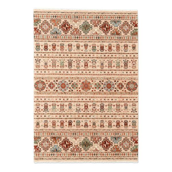 Wollteppich Saharna 7684 Schurwolle - Beige - 250 x 340 cm