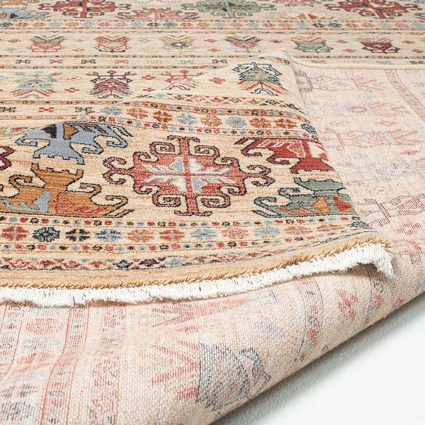 Wollteppich Saharna 7684 Schurwolle - Beige - 250 x 340 cm