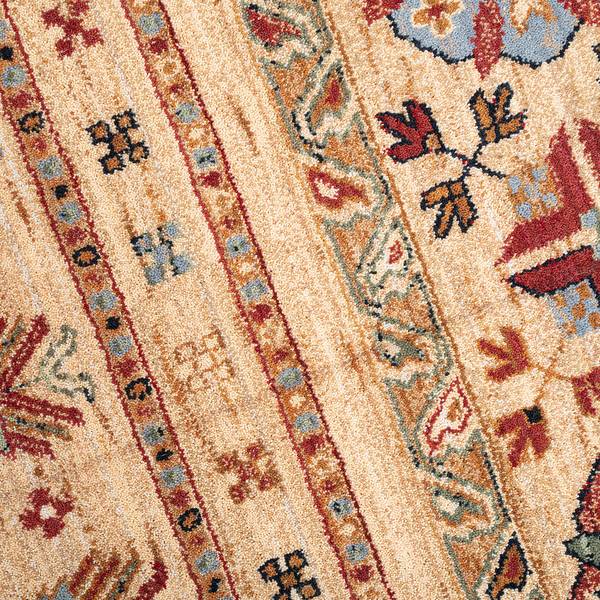 Wollteppich Saharna 7684 Schurwolle - Beige - 250 x 340 cm
