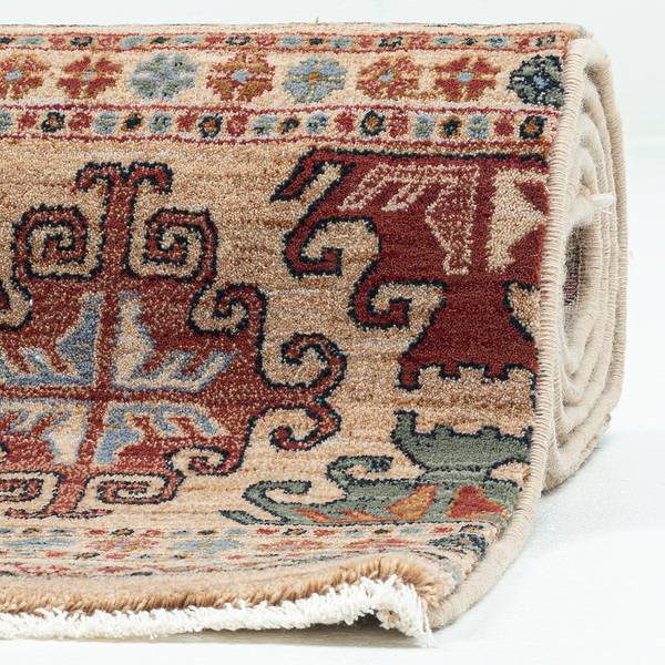Wollteppich Saharna 7684 Schurwolle - Beige - 250 x 340 cm