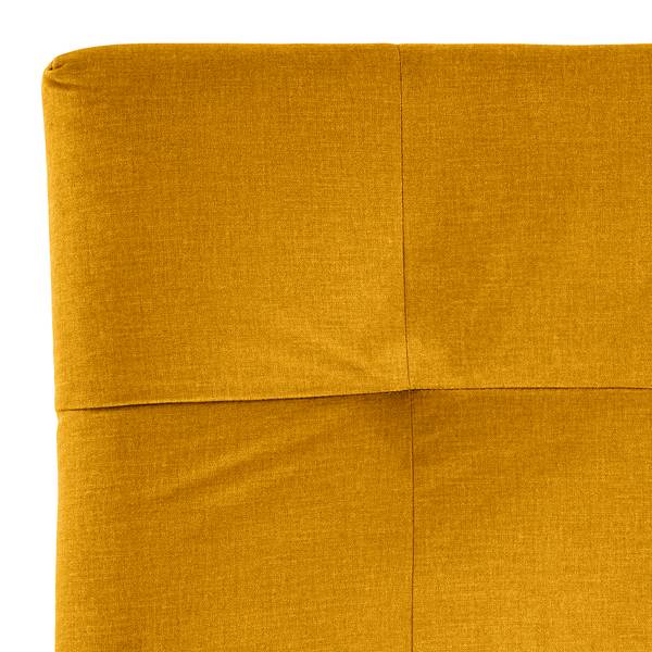 Fauteuil Mandes microvezel Faria: geel