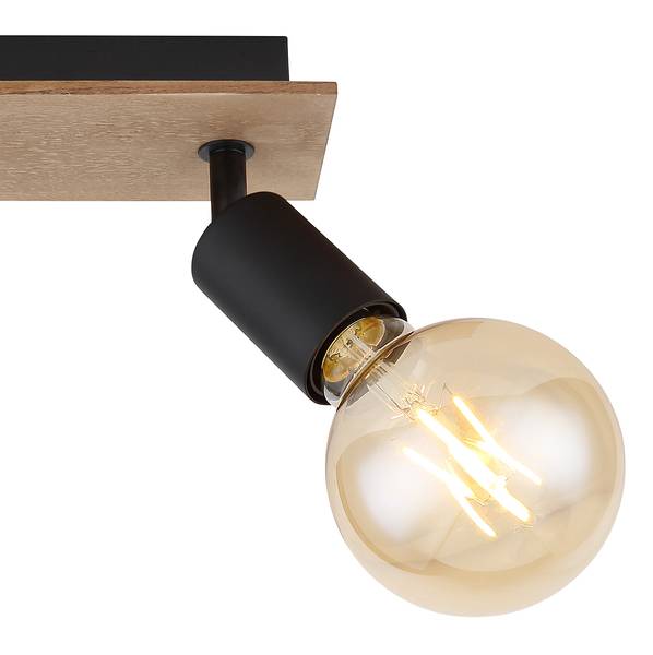 Lampada da soffitto Martha A Pioppo / Ferro - 2 punto luce - Numero di lampadine necessarie: 2