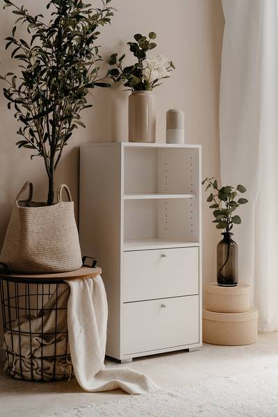 Regal Fyn Typ B Weiß