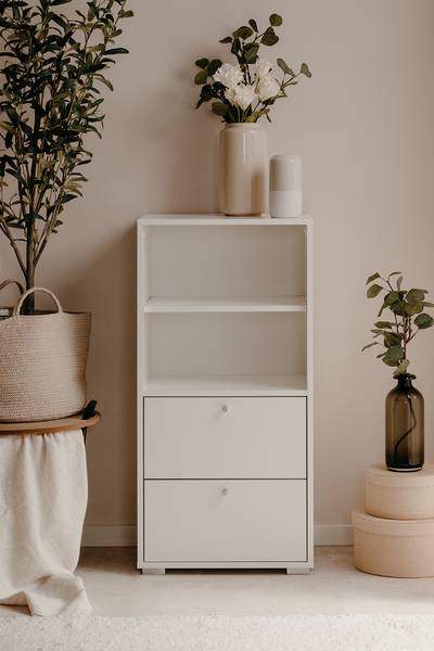 Regal Fyn Typ B Weiß