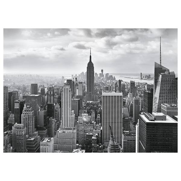 Carta da parati NYC Black And White Carta da parati