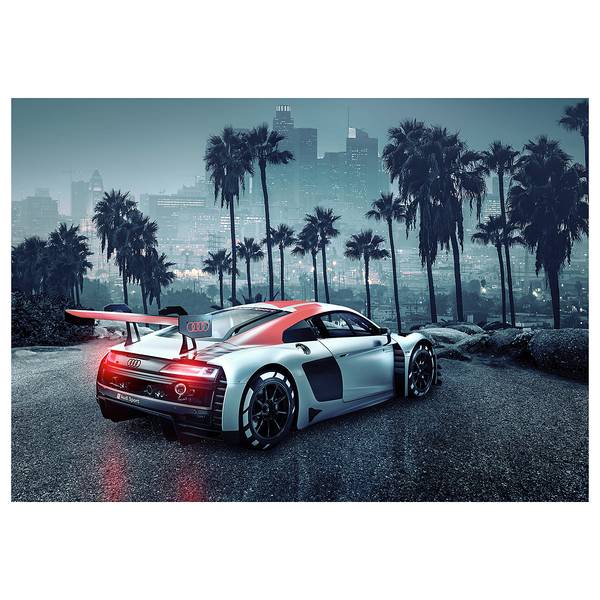 Fototapete Audi R8 L.A. Spezial-Fototapetenpapier