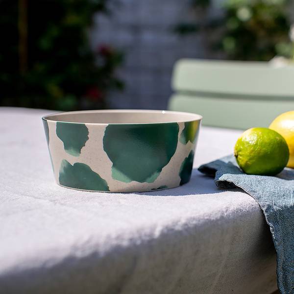 Bols Connect Monstera - Lot de 2 Polypropylène - Beige