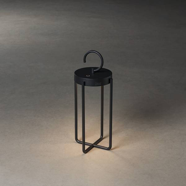 Lanterna USB Manorola Alluminio - Nero