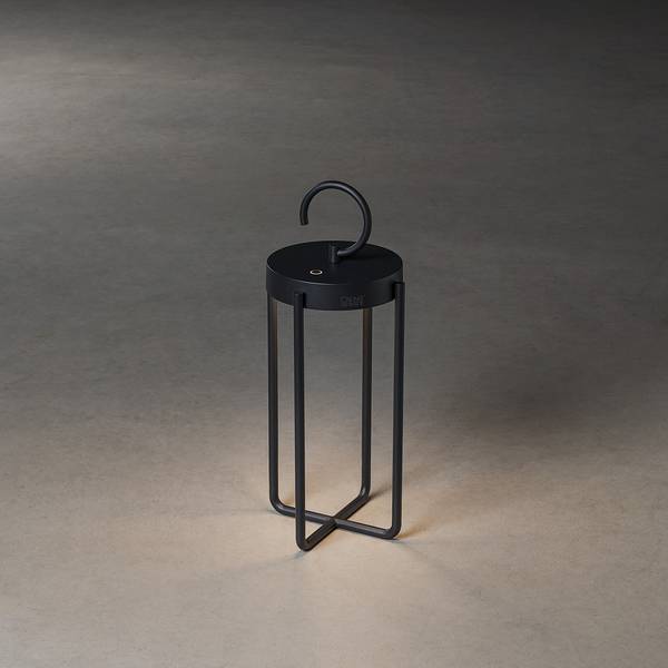 Lanterna USB Manorola Alluminio - Nero