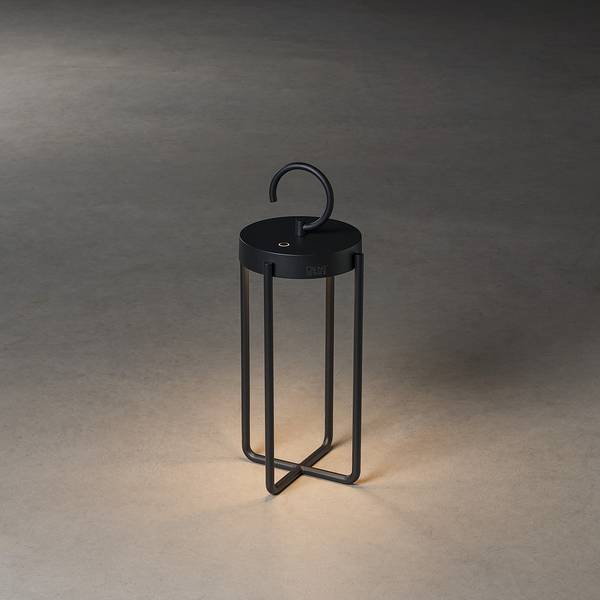 Lanterna USB Manorola Alluminio - Nero